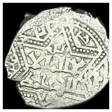 1100-1350 Islamic Artuqid Silver Dirham NEARLY UNC