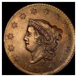 1817 Coronet Head Large Cent CLOSELY UNCIRCULATED