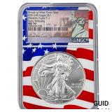 2021-W Silver Eagle NGC MS70 Heraldic Eagle T-1