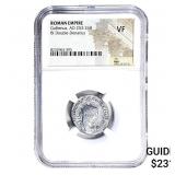 Roman Gallienus, AD 253-268 BI Dbl-Denarius NGC V