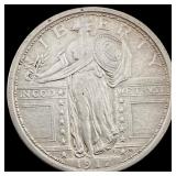 1917 Type 1 Standing Liberty Quarter UNCIRCULATED