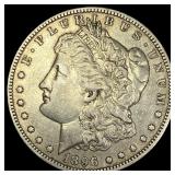 1896-O Silver Morgan Dollar NEARLY UNCIRCULATED