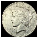 1923-S Silver Peace Dollar CLOSELY UNCIRCULATED
