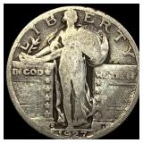 1927-S Silver Standing Liberty Quarter NICELY CIRC