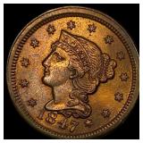 1847 Braided Hair Large Cent UNCIRCULATED