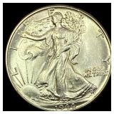 1944-S Silver Walking Liberty Half Dollar UNCIRCUL