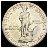1925 Silver Lexington-Concord Half Dollar UNCIRCUL