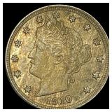1910-S Liberty Head Nickel CHOICE AU
