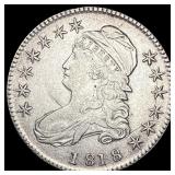 1818 Capped Bust Half Dollar ABOUT UNCIRCULATED
