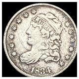 1834 Capped Bust Half Dime LIGHTLY CIRCULATED