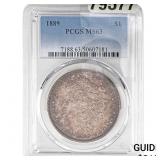 1889 Morgan Silver Dollar PCGS MS63