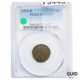 1915-D Wheat Cent PCGS MS62