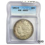 1891-S Morgan Silver Dollar ICG MS62