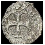 14th-15th Venitian Republic Silver Tornesello NEAR