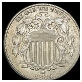 1883 Shield Nickel GEM BU