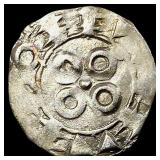 Crusaders Bishops of Maguelone Silver Denar NEARL