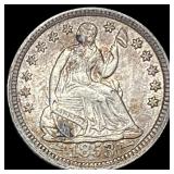 1853 Seated Liberty Half Dime UNCIRCULATED