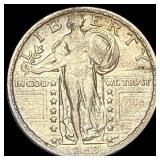 1918-S Silver Standing Liberty Quarter CLOSELY UNC