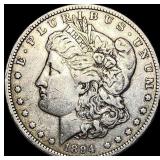 1894-O Silver Morgan Dollar NEARLY  UNCIRCULATED