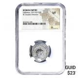 Roman Gallienus,AD 253-268 BI Dbl-Denarius NGC VF