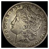 1887-O Silver Morgan Dollar NEARLY UNCIRCULATED