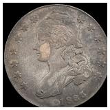 1835 Capped Bust Half Dollar LIGHTLY CIRCULATED