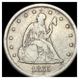 1875-CC Silver Twenty Cents HIGH GRADE