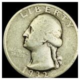 1932-S Silver Washington Quarter NICELY CIRCULATED