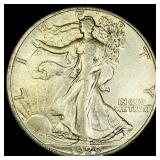 1929-D Silver Walking Liberty Half Dollar CLOSELY