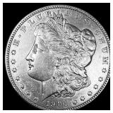 1901 Morgan Silver Dollar CLOSELY UNCIRCULATED