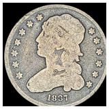 1837 Capped Bust Silver Quarter NICELY  CIRCULATE
