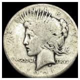1921 Peace Silver Dollar NICELY CIRCULATED