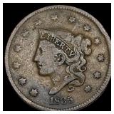 1835 Coronet Head Large Cent LIGHTLY CIRCULATED