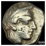 Attica Athens 393-294 AD Silver Tetradrachm NEARL