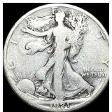 1921-S Walking Liberty Half Dollar NICELY  CIRCUL