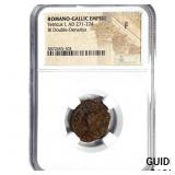 Romano-Gallic TetricusI, AD271-274 BIDbl-Denarius