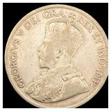 1936 Canada Silver Dollar LIGHTLY CIRCULATED