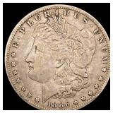 1886-O Silver Morgan Dollar NEARLY UNCIRCULATED