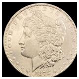 1878 Silver Morgan Dollar CHOICE AU