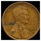 1914-S Lincoln Wheat Cent NICELY CIRCULATED
