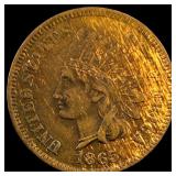 1865 Indian Head Cent CHOICE AU