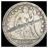 1856 Seated Liberty Dime NICELY CIRCULATED