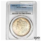 1899-O Morgan Silver Dollar PCGS MS65
