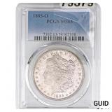 1885-O Morgan Silver Dollar PCGS MS63