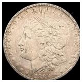 1892-O Silver Morgan Dollar ABOUT UNCIRCULATED