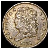 1834 Classic Head Half Cent CLOSELY UNCIRCULATED