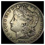 1884-S Silver Morgan Dollar LIGHTLY CIRCULATED