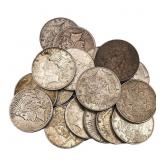 [20 Coins] 1922-1923 Peace Silver Dollar Roll