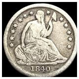 1840-O Silver Half Dime LIGHTLY CIRCULATED