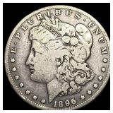 1896-S Silver Morgan Dollar LIGHTLY CIRCULATED